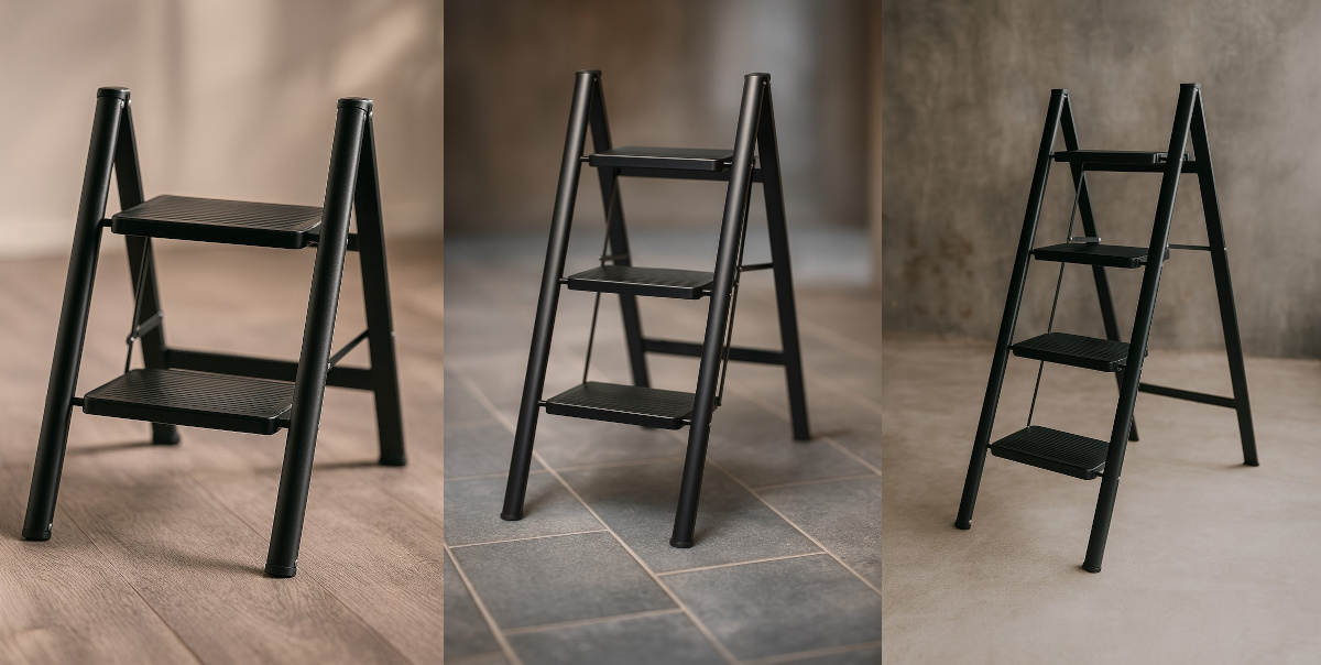 Nowość w ofercie - Stylowe i bezpieczne drabinki EMMA BLACK