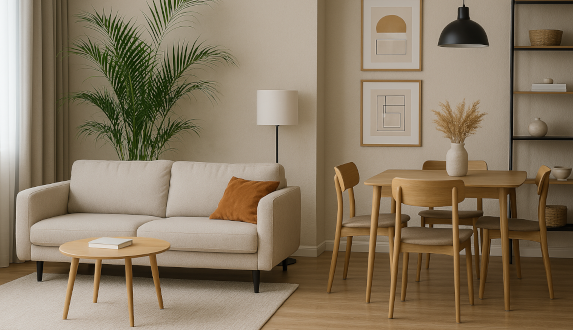 Strefy w mieszkaniu - jak podzielić przestrzeń bez stawiania ścian