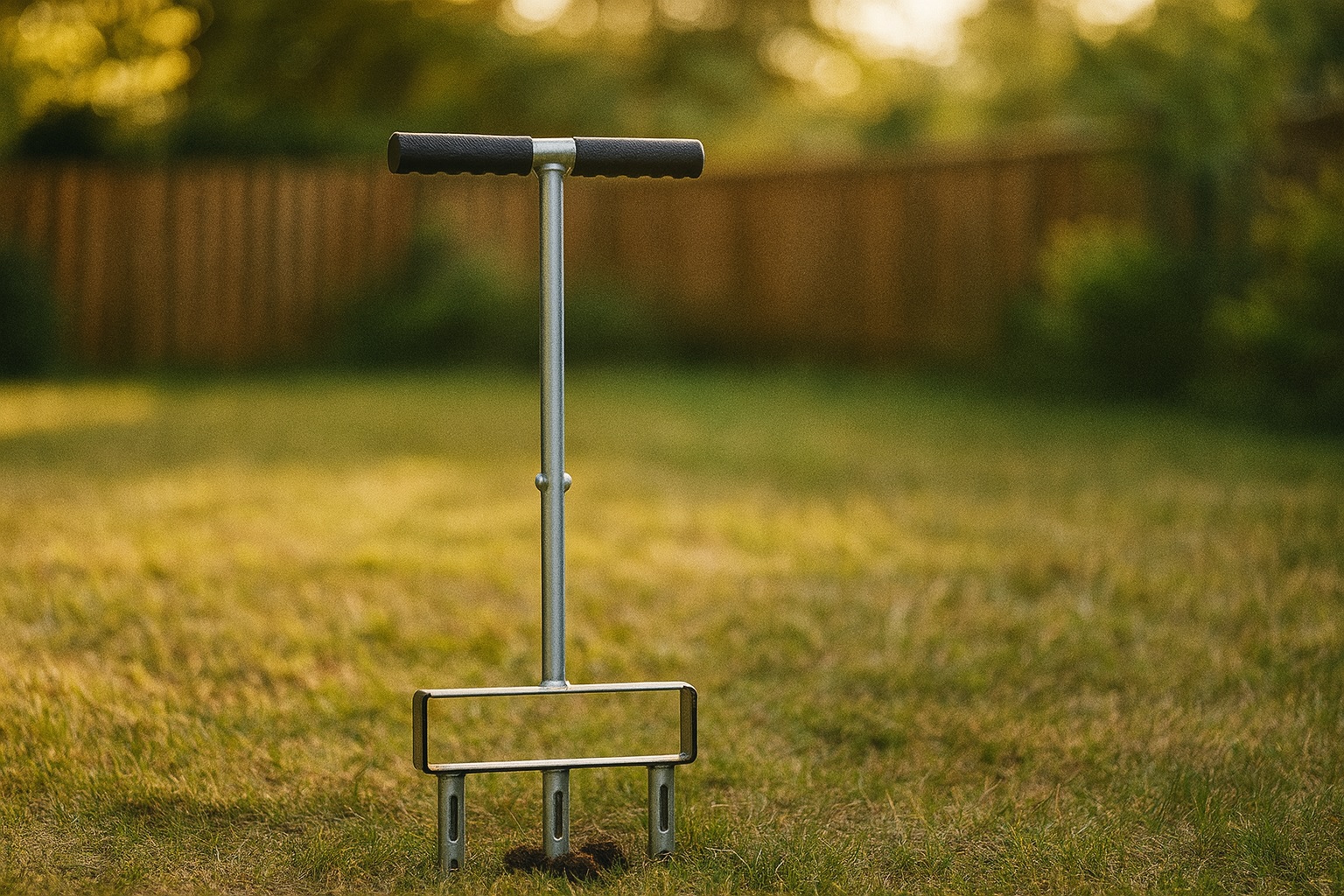 Napowietrzanie trawnika - czym jest aeracja, do czego służy aerator?