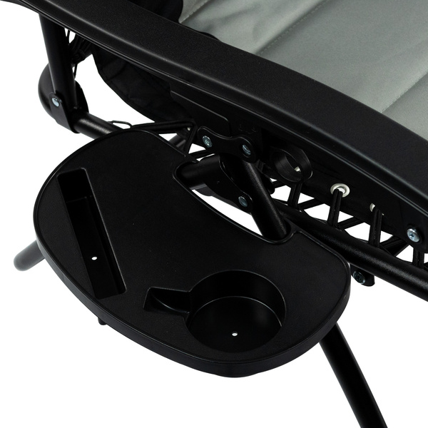 Fotel ogrodowy Belivio REVO DARK GREY