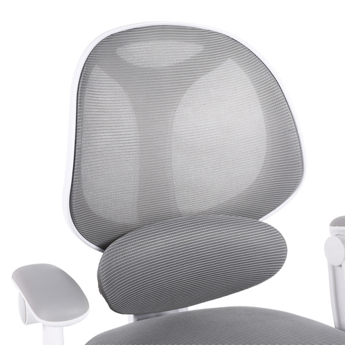 Fotel obrotowy Belivio VIVO szary