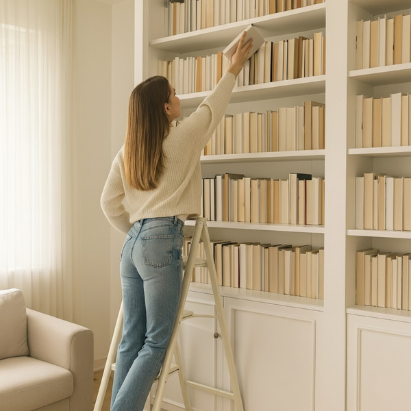 Drabinka 4-stopniowa Werkstar EMMA White