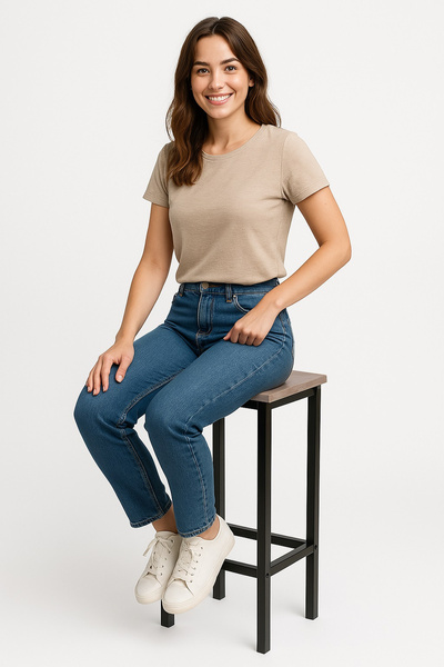 Stołek barowy Belivio PAX ROYAL OAK