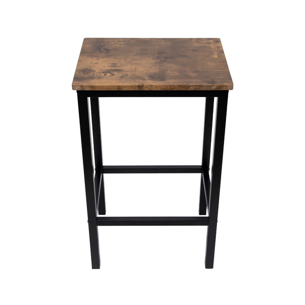 Stołek barowy Belivio PAX RUSTICAL OAK