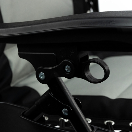 Fotel ogrodowy Belivio REVO DARK GREY