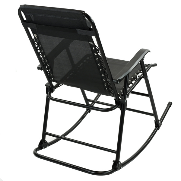 Fotel bujany Belivio RAY Black