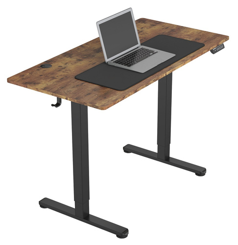 Biurko elektryczne Zyonix TEVON Black Rustical Oak