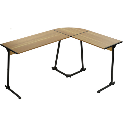 Biurko narożne Belivio ARDEN Honey Oak