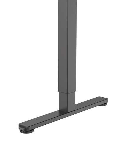 Biurko elektryczne 140x60 cm Zyonix FLUX Black Rustical Oak