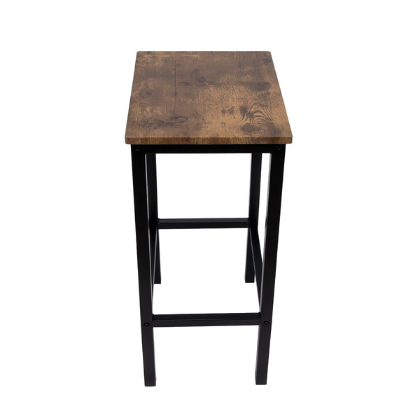 Stołek barowy Belivio PAX RUSTICAL OAK