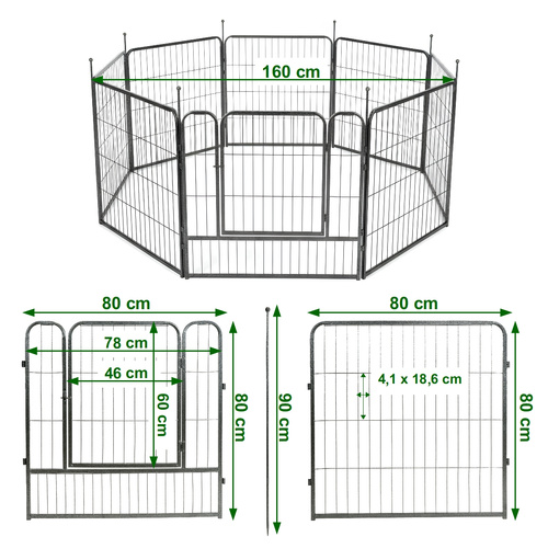 Kojec metalowy dla psa Werkstar REX