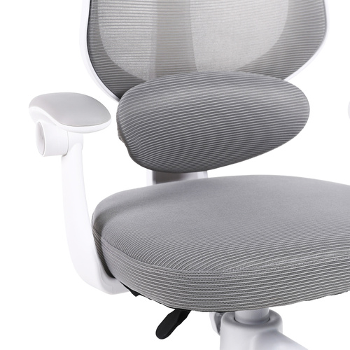 Fotel obrotowy Belivio VIVO szary