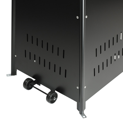 Parasol grzewczy Belivio AGNI czarny