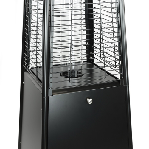 Parasol grzewczy Belivio AGNI czarny