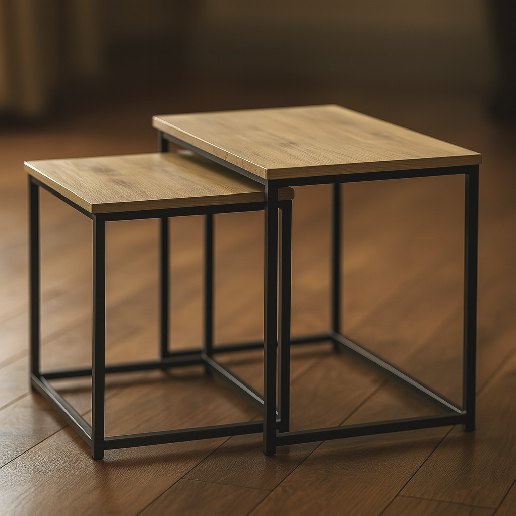 Zestaw stolików Belivio VERSO ROYAL OAK