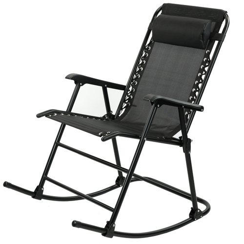 Fotel bujany Belivio RAY Black