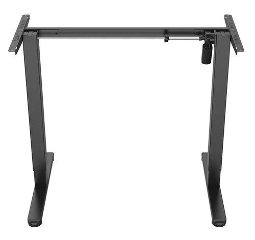 Biurko elektryczne 120x60 cm Zyonix TEVON Black Rustical Oak