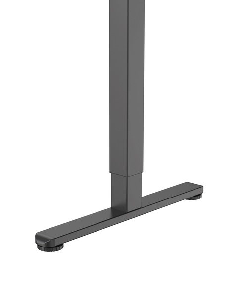 Biurko elektryczne 120x60 cm Zyonix TEVON Black Carbon