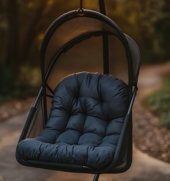 Fotel wiszący Belivio MORENO Black