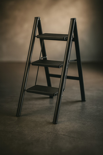 Drabinka 3-stopniowa Werkstar EMMA Black