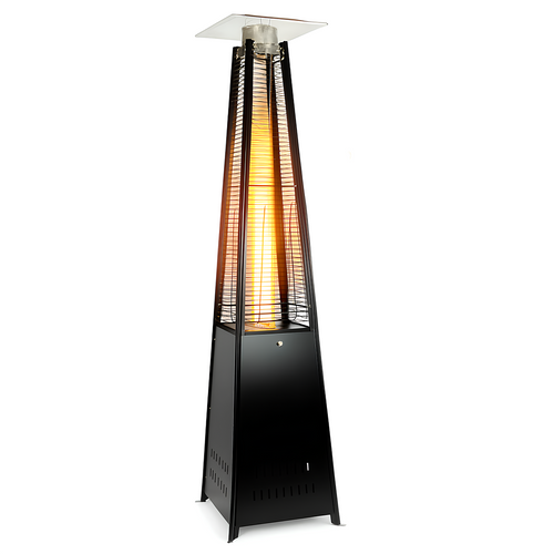 Parasol grzewczy Belivio AGNI czarny