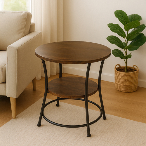 Stolik kawowy Belivio CARLO RUSTICAL OAK