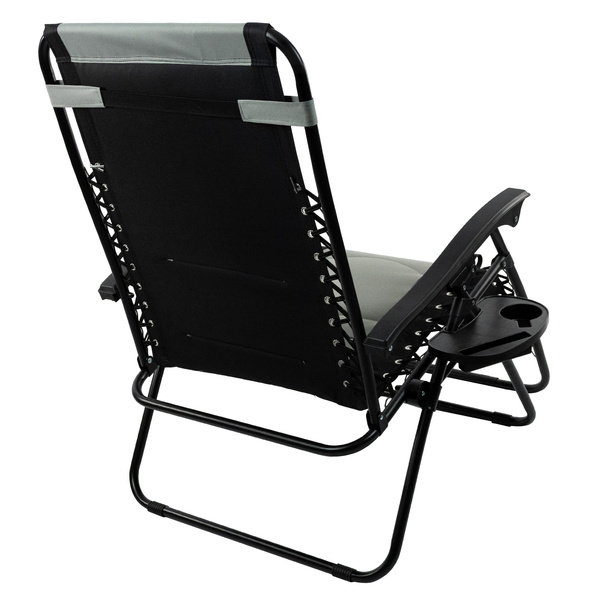 Fotel ogrodowy Belivio REVO DARK GREY