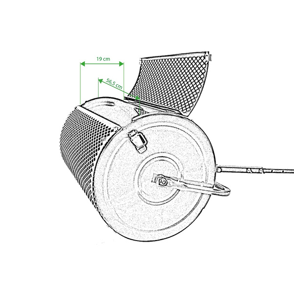 Rozsiewacz kompostu Werkstar NEPRI