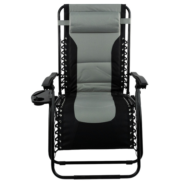 Fotel ogrodowy Belivio REVO DARK GREY