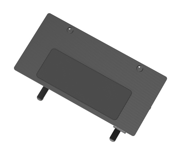 Biurko elektryczne 120x60 cm Zyonix TEVON Black Carbon