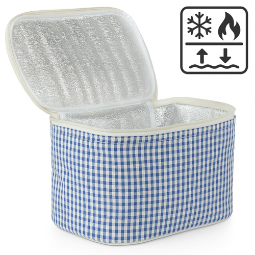 Wiklinowy kosz piknikowy 2-osobowy Belivio SALVIA