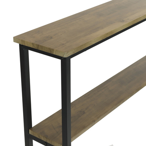 Konsola do przedpokoju / stolik za kanapę Belivio SOFIA Black Royal Oak