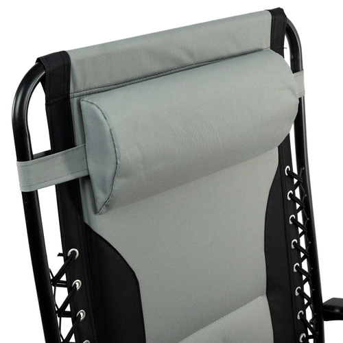 Fotel ogrodowy Belivio REVO DARK GREY