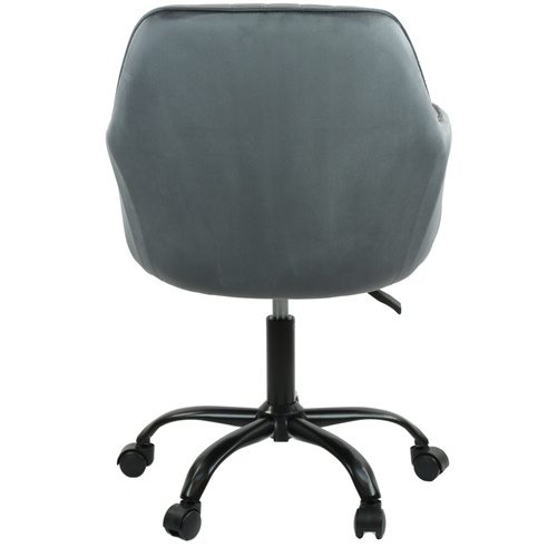 Fotel obrotowy Belivio SIENA grafitowy