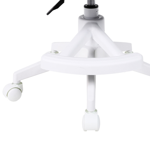 Fotel obrotowy Belivio VIVO różowy