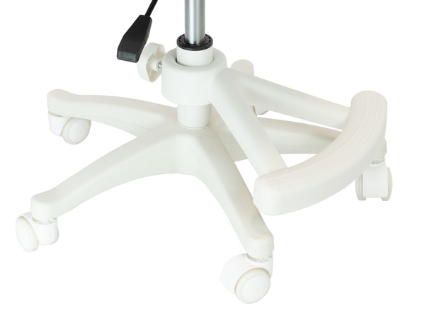 Fotel obrotowy Belivio ELMO różowy