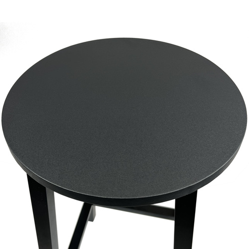 Stołek barowy Belivio TONO SOLID BLACK