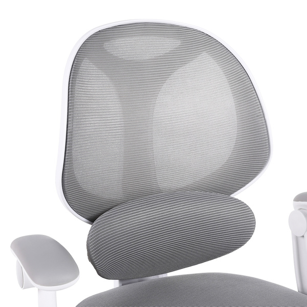 Fotel obrotowy Belivio VIVO szary