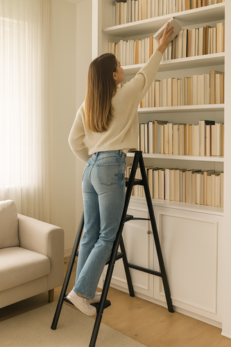 Drabinka 4-stopniowa Werkstar EMMA Black