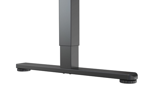 Biurko elektryczne 140x60 cm Zyonix FLUX Black Carbon