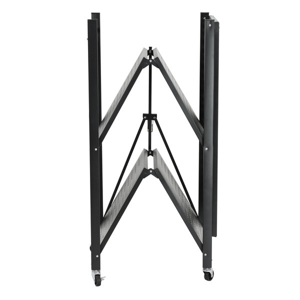 Regał Belivio SIMON Black 3-poziomowy