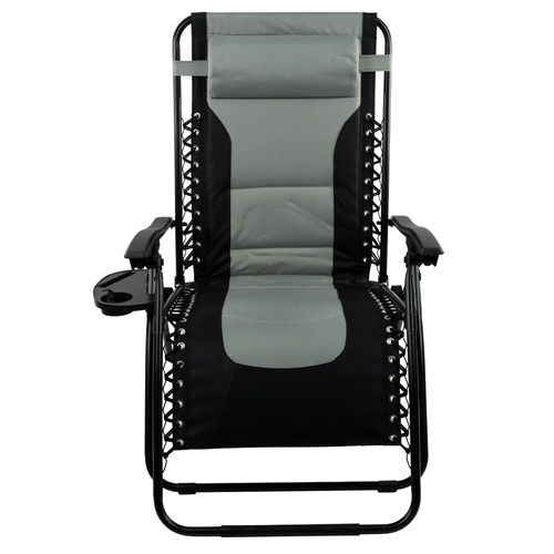 Fotel ogrodowy Belivio REVO DARK GREY