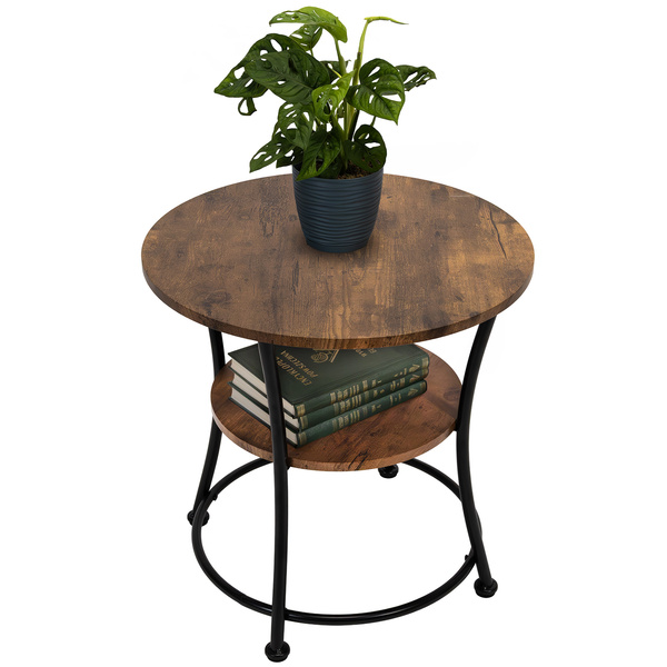 Stolik kawowy Belivio CARLO RUSTICAL OAK