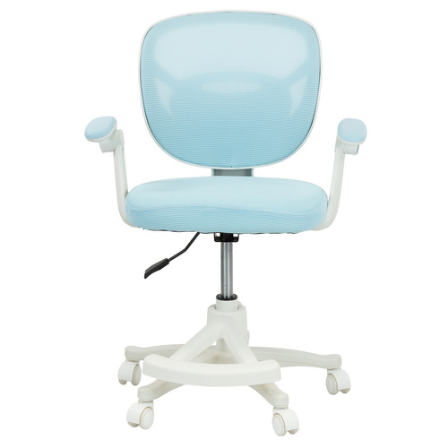 Fotel obrotowy Belivio ELMO niebieski