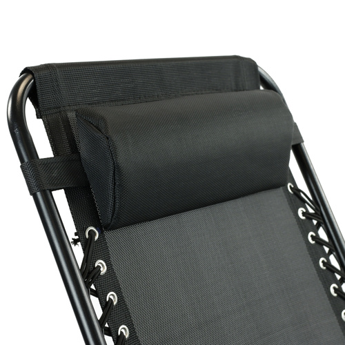 Fotel bujany Belivio RAY Black