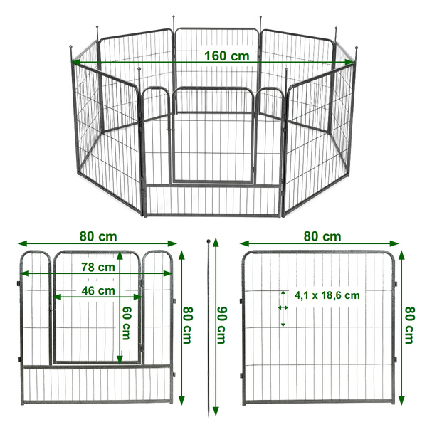 Kojec metalowy dla psa Werkstar REX