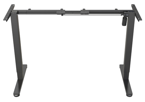 Biurko elektryczne 140x60 cm Zyonix FLUX Black Carbon