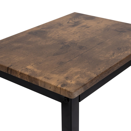 Zestaw dwóch stołków barowych Belivio PAX RUSTICAL OAK