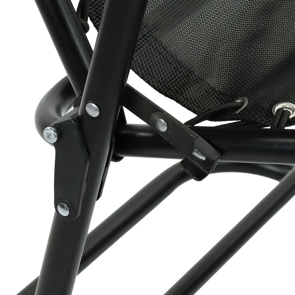 Fotel bujany Belivio RAY Black