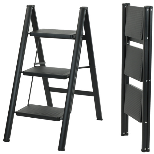Drabinka 3-stopniowa Werkstar EMMA Black